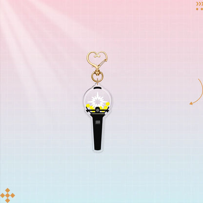 K-pop group support keychains
