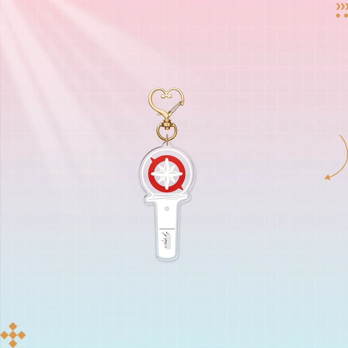 K-pop group support keychains