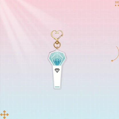 K-pop group support keychains