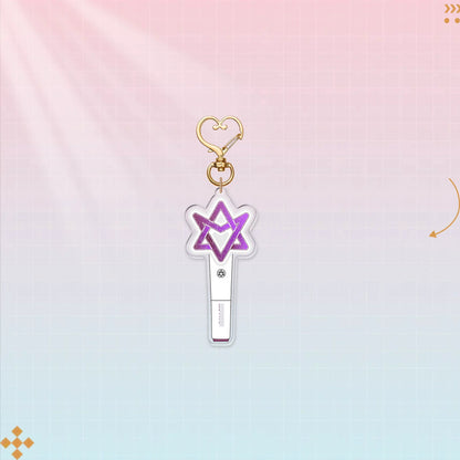 K-pop group support keychains