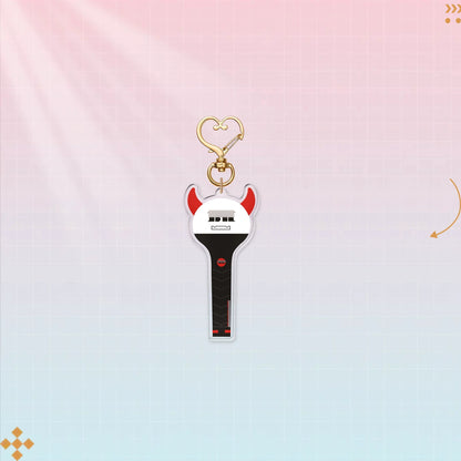K-pop group support keychains