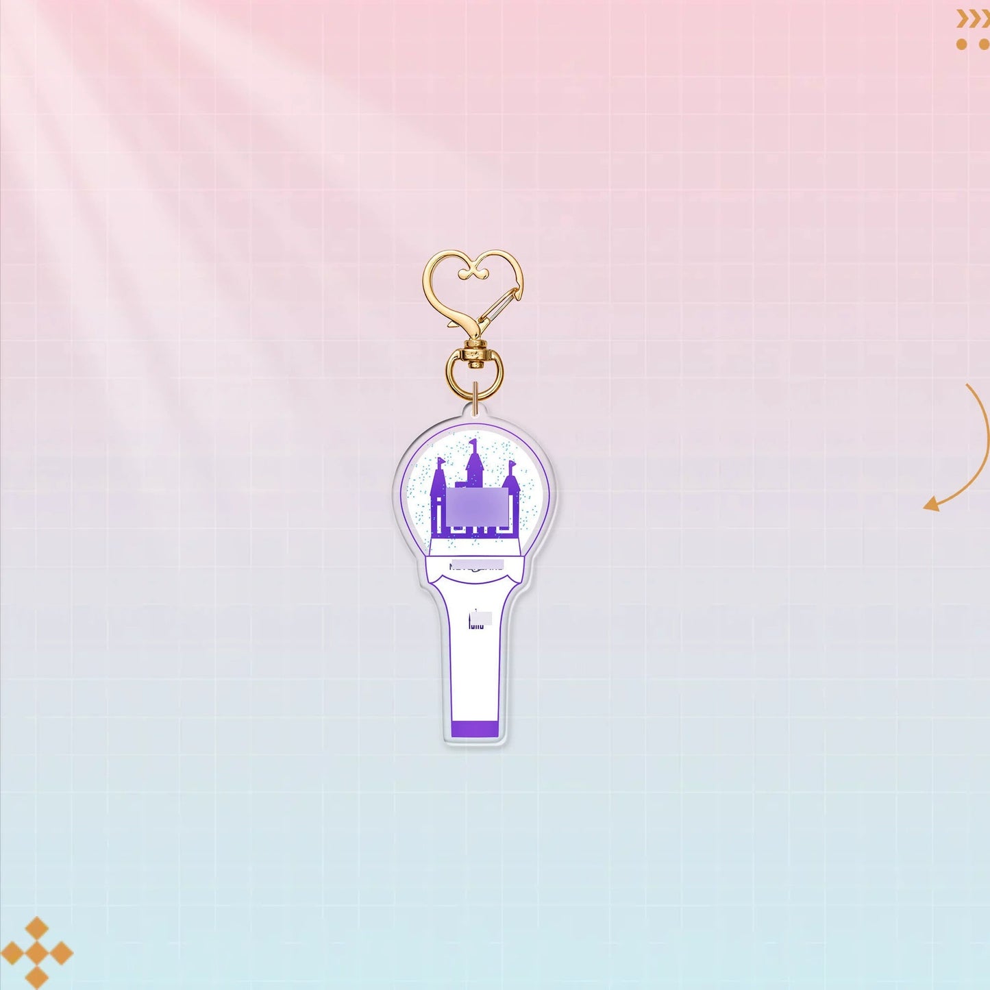 K-pop group support keychains