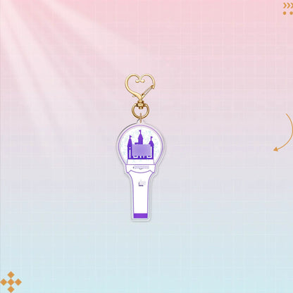 K-pop group support keychains