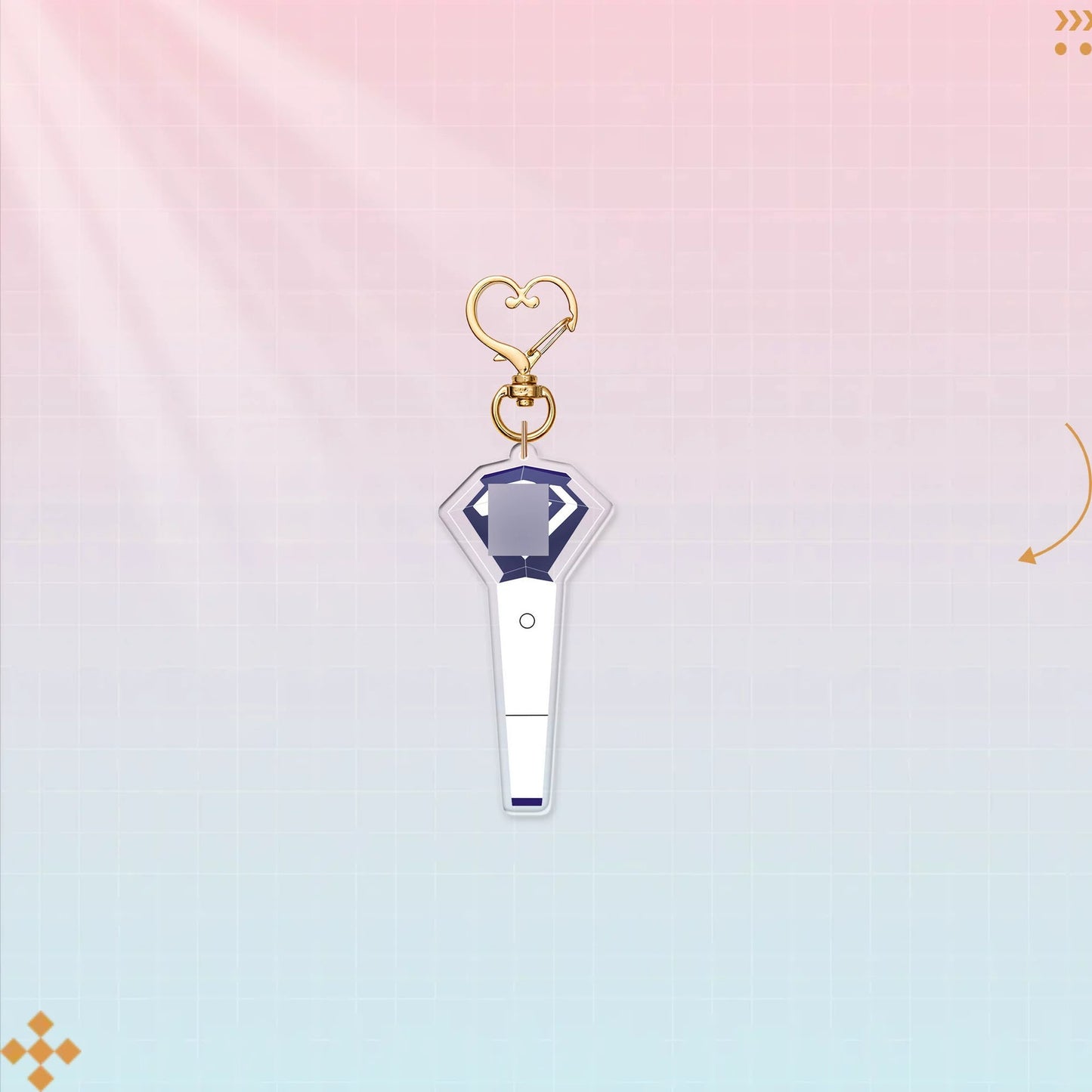 K-pop group support keychains