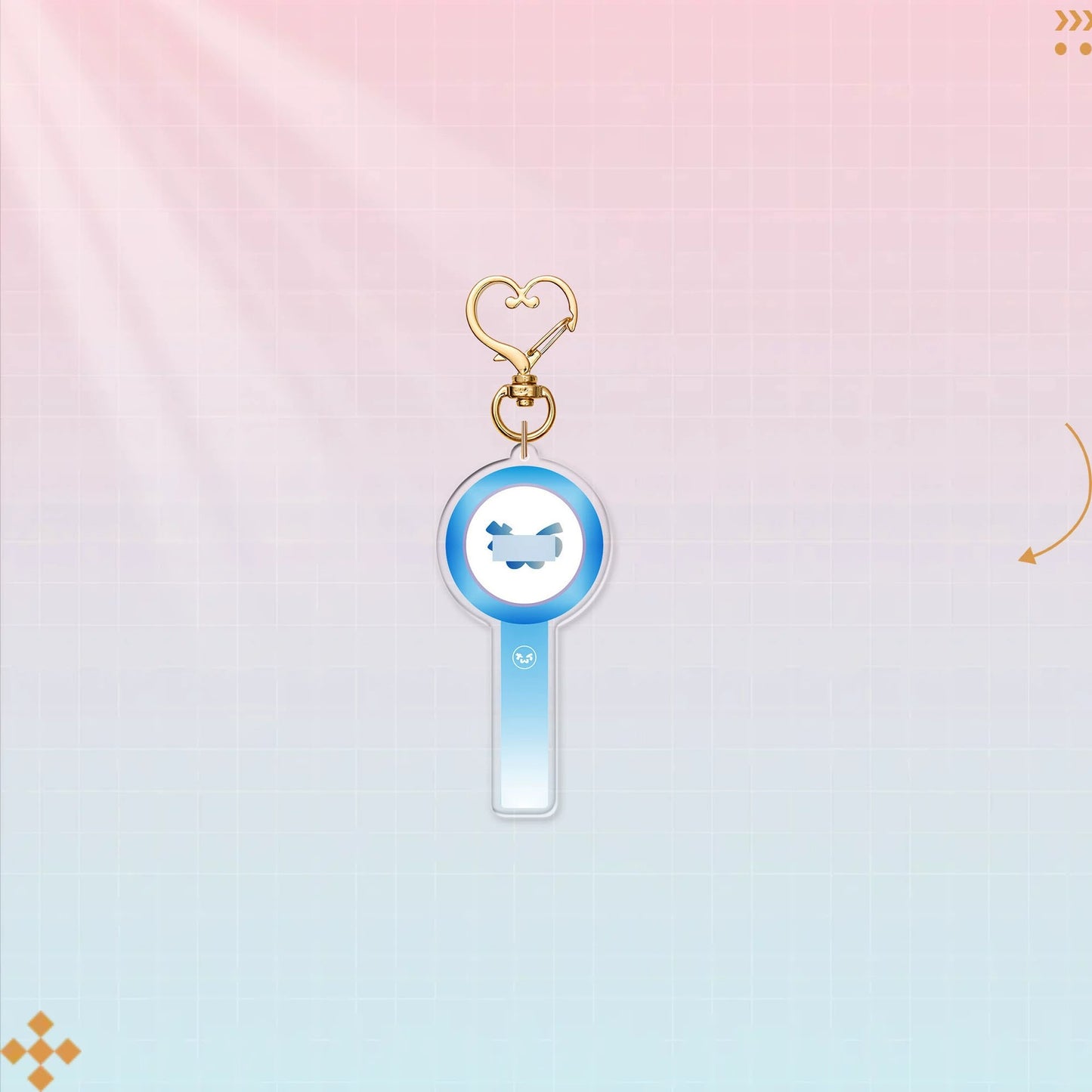 K-pop group support keychains