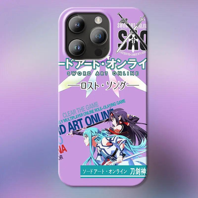 Sword Art Online SAO Anime Phone Case Sword11