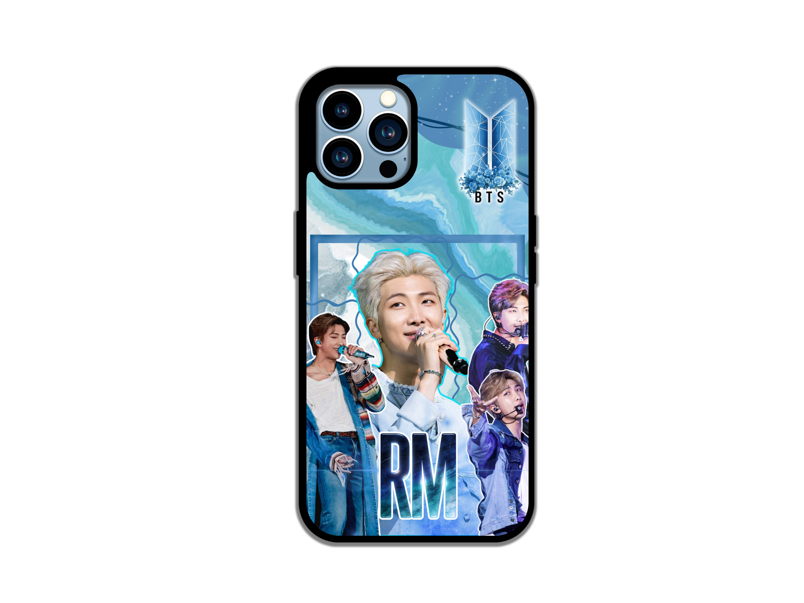BTS RM Blue Marble Galaxy iPhone & Samsung Case - ARMY Fan Design LUCKANIME LIMITED BTS RM Blue Marble Galaxy iPhone & Samsung Case - ARMY Fan Design LUCKANIME LIMITED