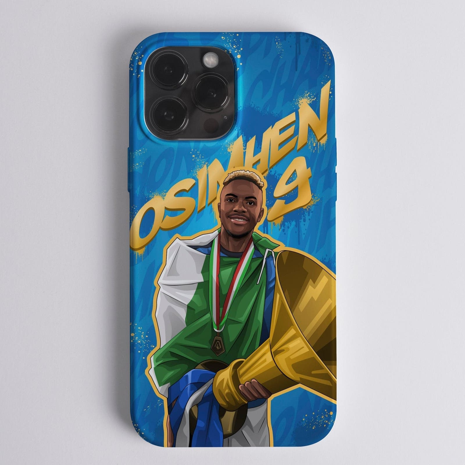 Champions Osimhen - Graffiti