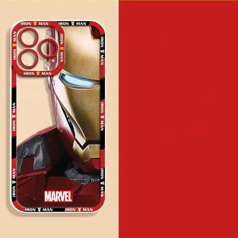 iron man spider man mobile phone case iron5