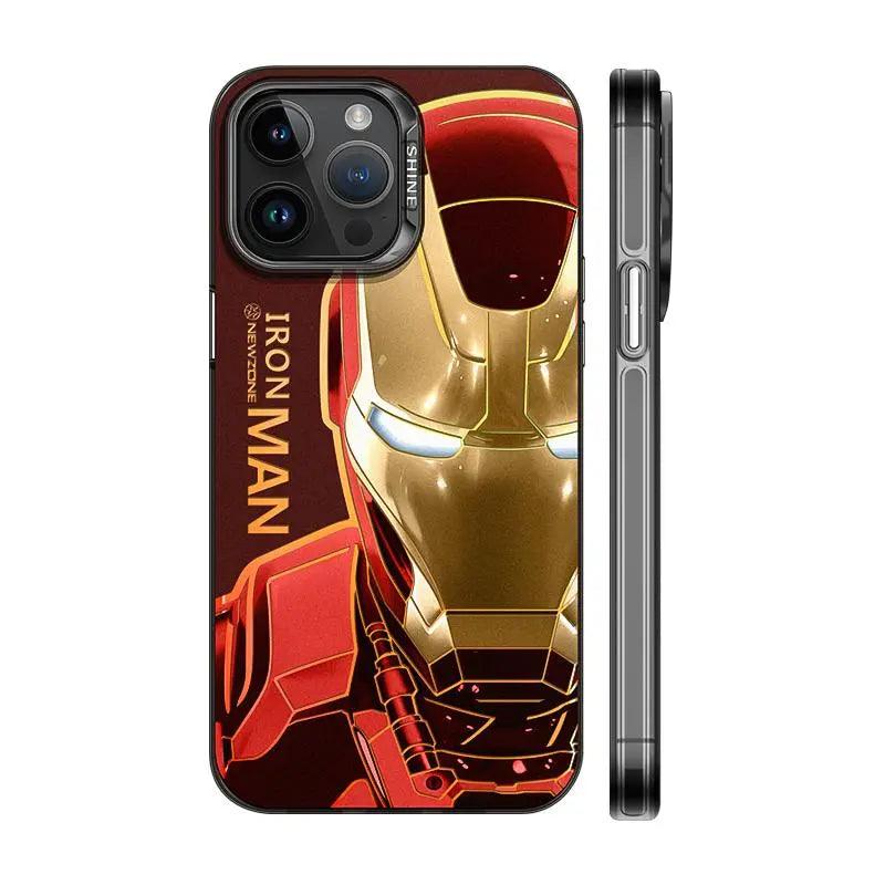iron man spider man mobile phone case iron1