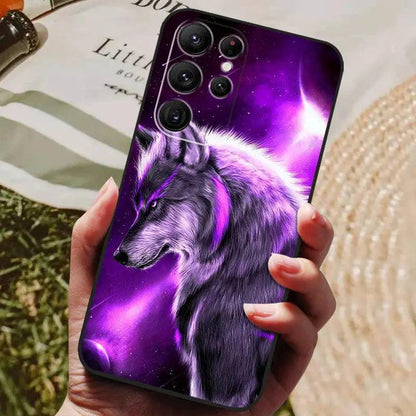 luckanime 3D animal landscape art full brand mobile phone case 3D6