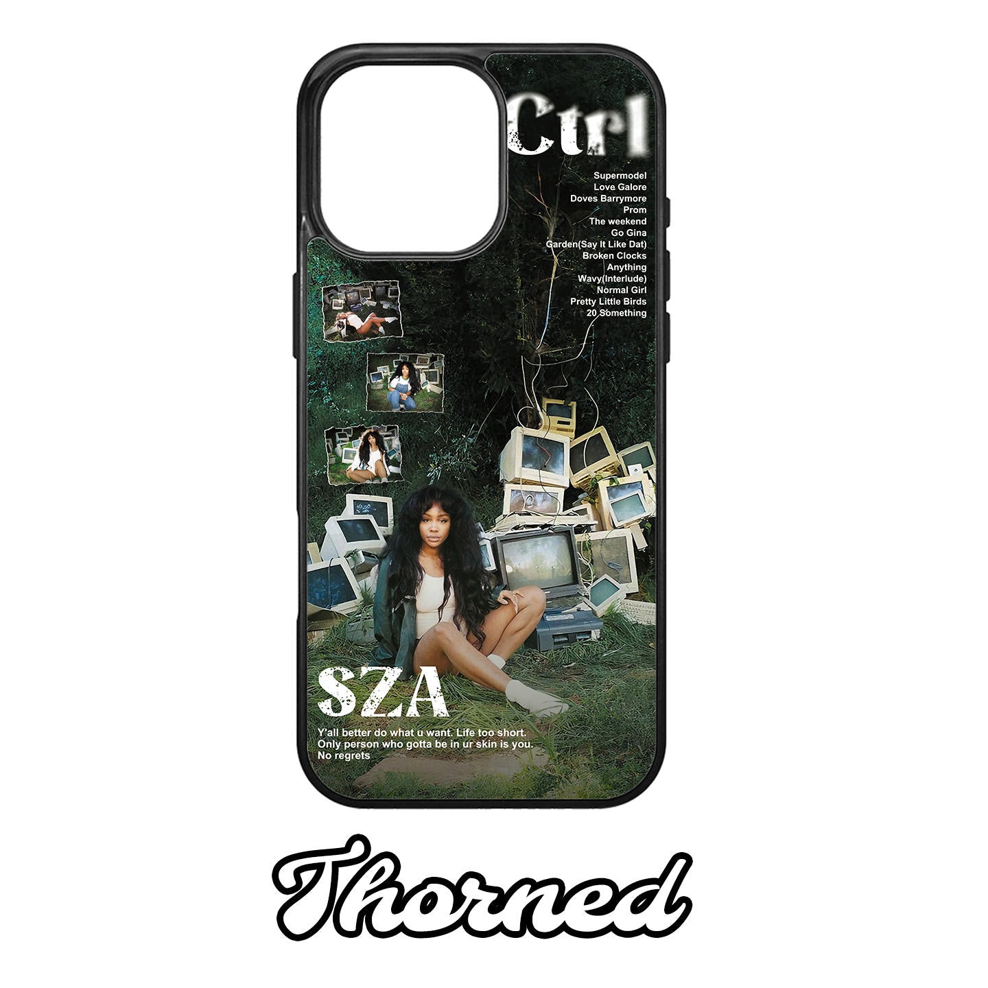 SZA album cover Ctrl phone case