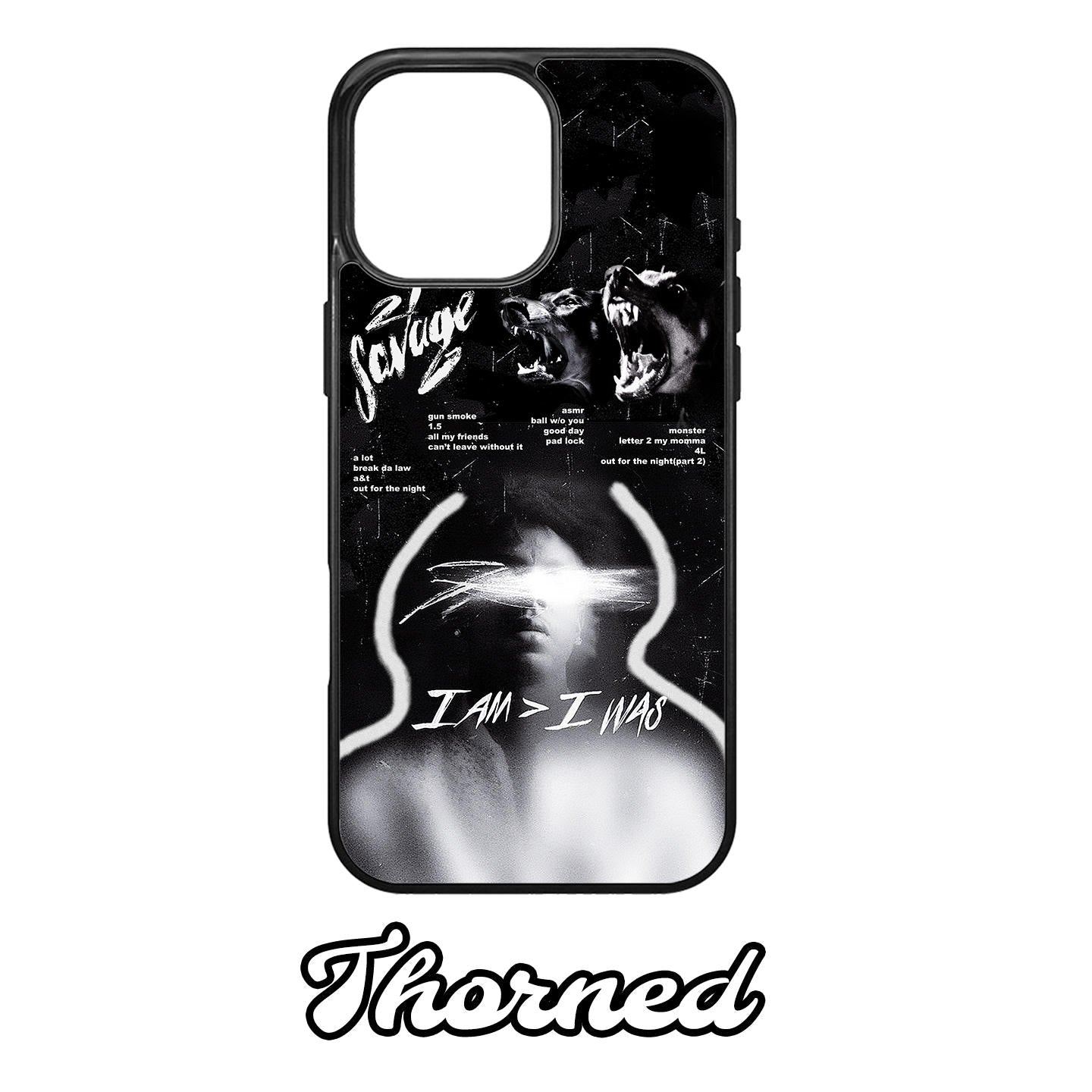 21Savage album cover iamiwas phone case